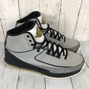 Nike Air Jordan 2.0 Wolf Grey Basketball Sneakers